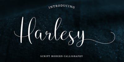 Harlesy Script