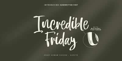 Incredible Friday