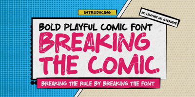 Breaking The Comic