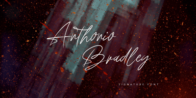 Anthonio Bradley Signature