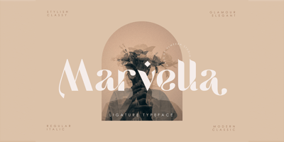 Marvella Typeface