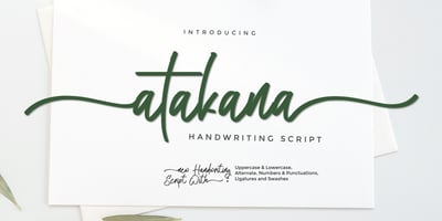 Atakana Script