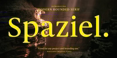 Spaziel Serif Round