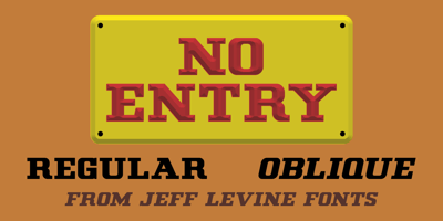 No Entry JNL