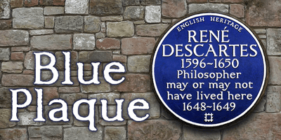 Blue Plaque