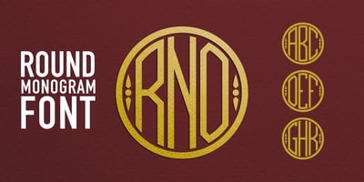 Round Monogram
