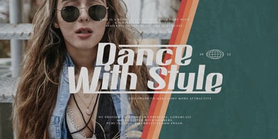 Burnston Display Font