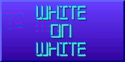 White On White