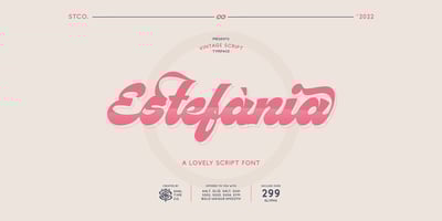 Estefania Bold Script