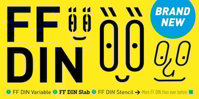 FF DIN Paneuropean Variable