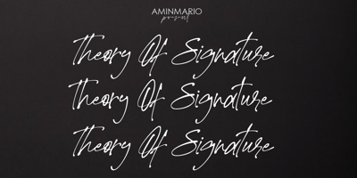 Theory Of Signature