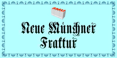 Neue Muenchner Fraktur