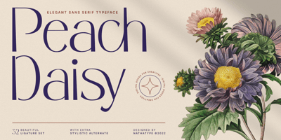 Peach Daisy