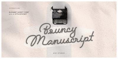 Bouncy Manuscript