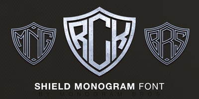 Shield Monogram