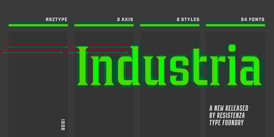 Industria Serif