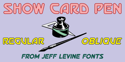 Show Card Pen JNL
