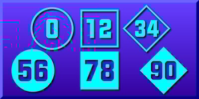 Numbers Style Two