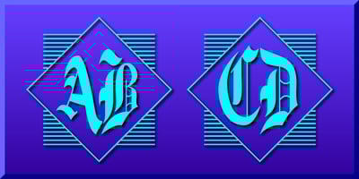 Diamond Monogram