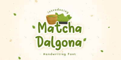 Matcha Dalgona