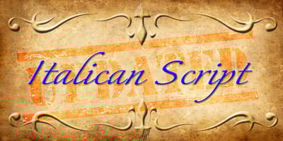 Italican Script
