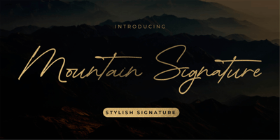 Mountain Signature