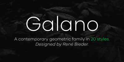 Galano Grotesque
