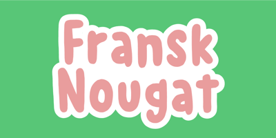 Fransk Nougat