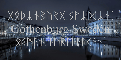 Ongunkan Gothenburg Futhark Swe