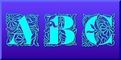 Ornate Initials