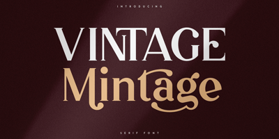 Vintage Mintage