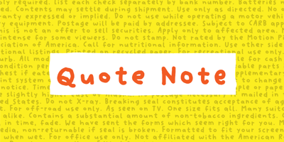 Quote Note