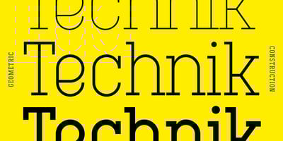 Technik Serif