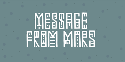 Message from Mars