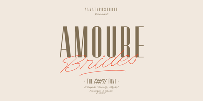 Amoure Brides Couple Font