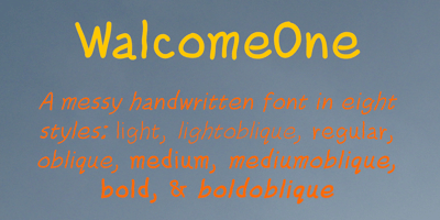 WalcomeOne