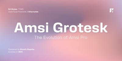 Amsi Grotesk