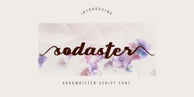 Sodaster