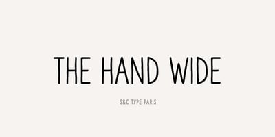 The Hand Wide