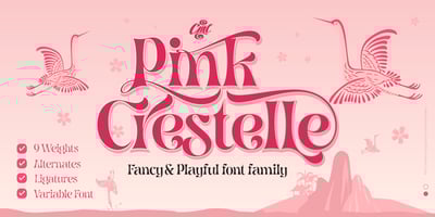 Pink Crestelle