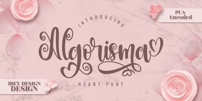 Algorisma Heart Font