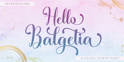 Hello Balgetia
