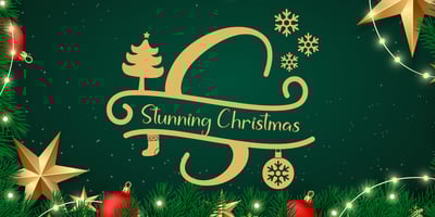 Stunning Christmas Monogram