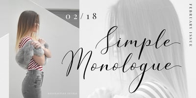 Simple Monologue