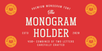 Monogram Holder