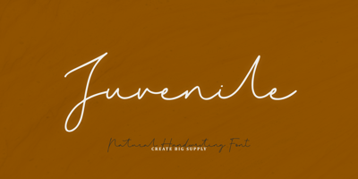 Juvenile Handwriting