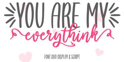 You are my everythink