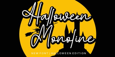 Halloween Monoline