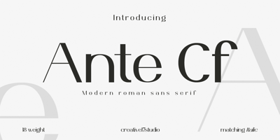 Ante Cf
