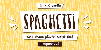 Spaghetti Cyrillic